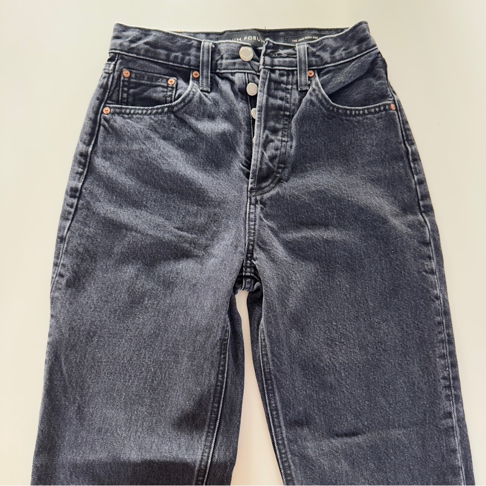 DENIM FORUM joni high rise loose 30L